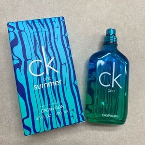 Calvin Klein CK One Summer 2021 unisex men women eau de toilette 3.3 fl. oz.